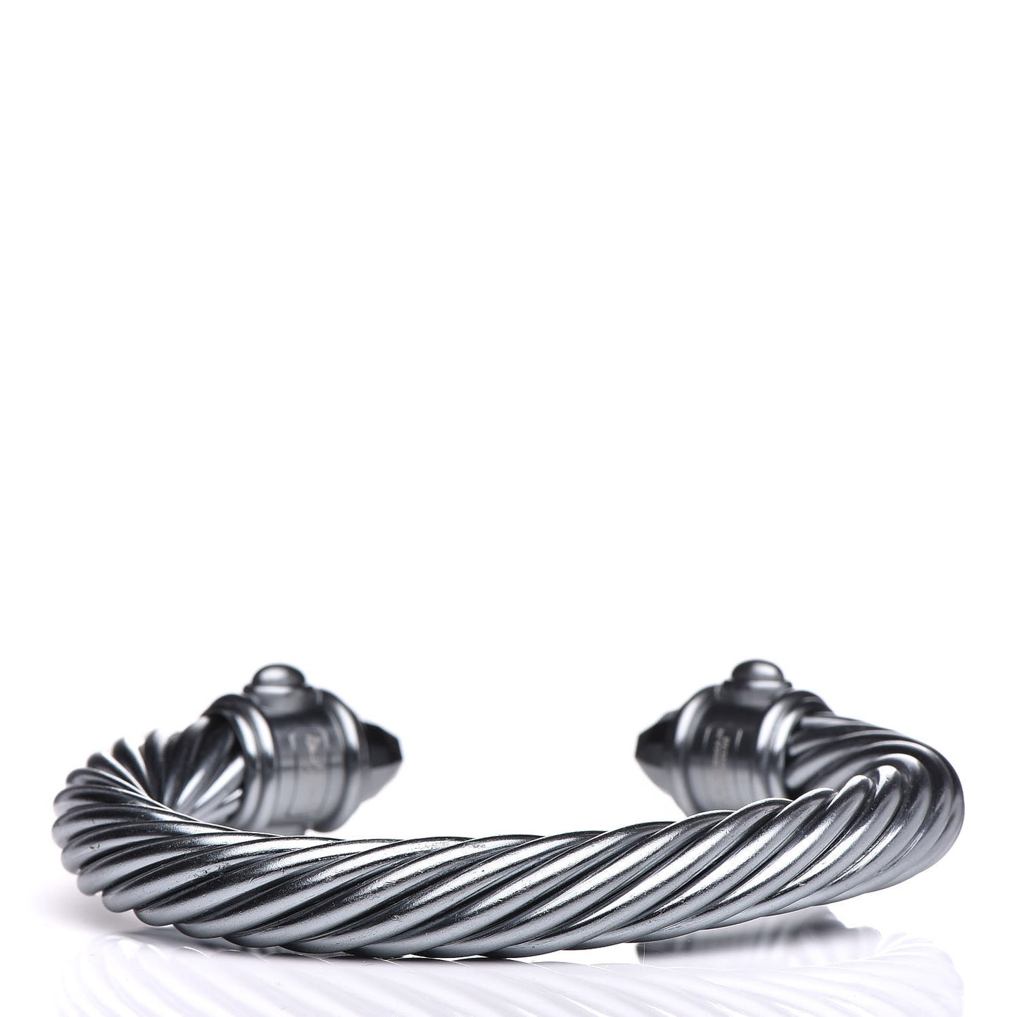 Aluminum 10mm Cable Renaissance Bracelet Grey