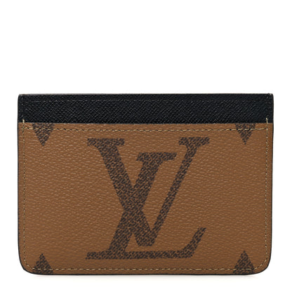Louis Vuitton Reverse Monogram Side Up Card Holder 1 of 7