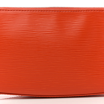 Louis Vuitton Epi Pochette Accessories NM Piment 7 of 10