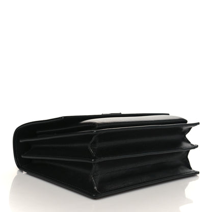 Saint Laurent Calfskin Medium Monogram Sunset Black 4 of 9