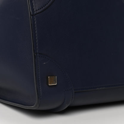 Celine Smooth Calfskin Mini Luggage Ink 8 of 28