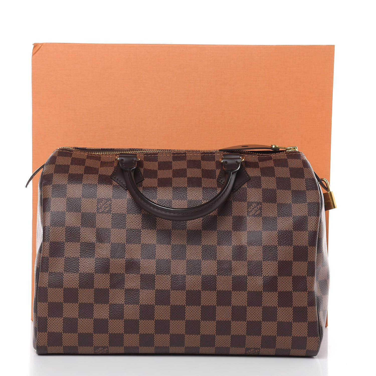 Louis Vuitton Damier Ebene Speedy 30 12 of 12