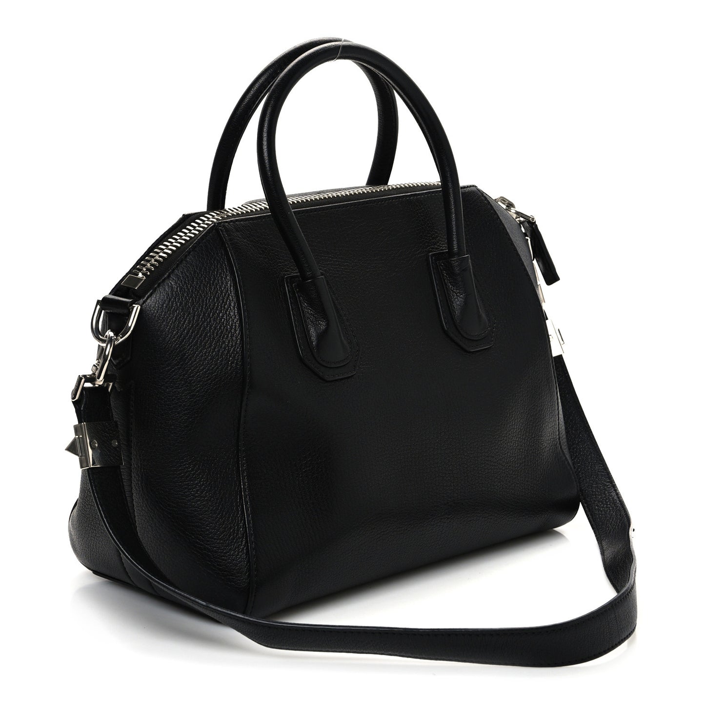 Sugar Goatskin Small Antigona Black