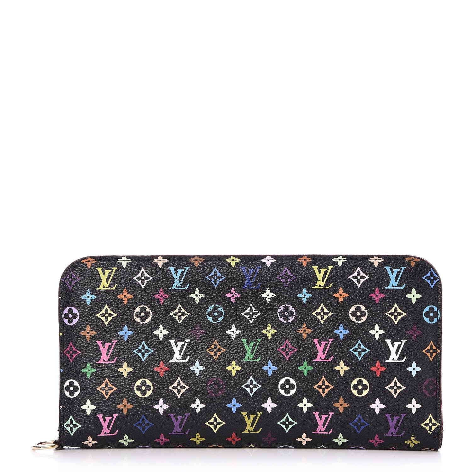 Louis Vuitton Monogram Multicolor Insolite Wallet Black Grenade 1 of 12