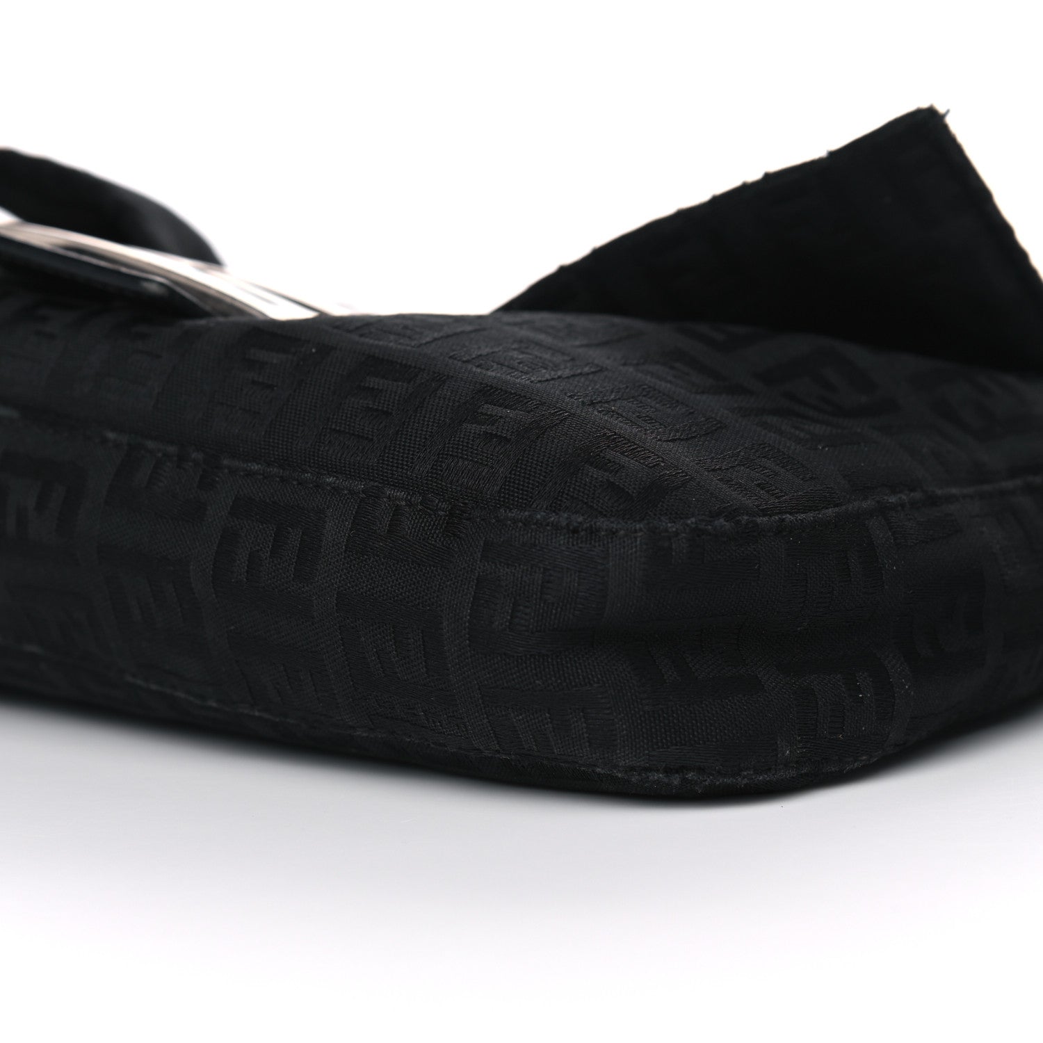 Fendi Zucchino Baguette Black 8 of 13