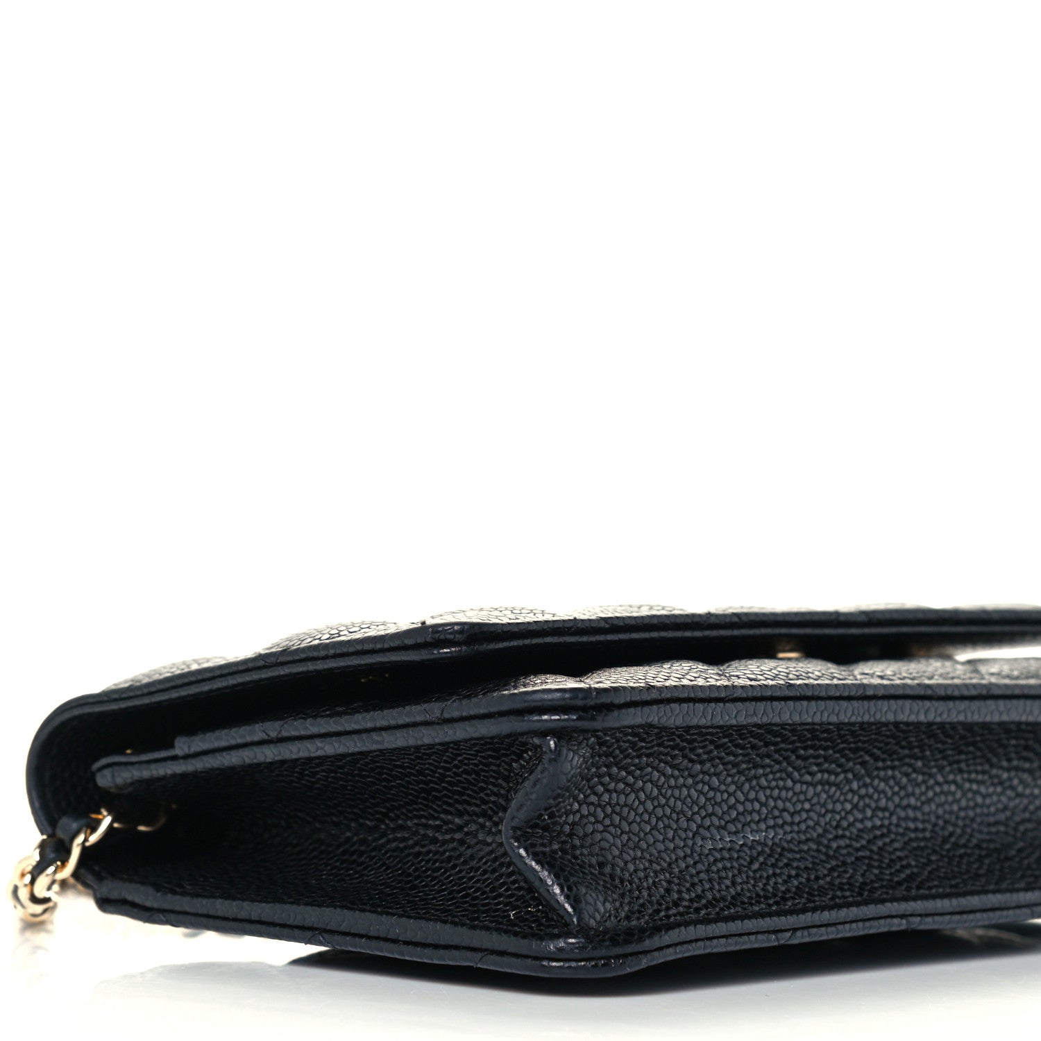 Chanel Caviar Quilted Wallet On Chain WOC Black 10 of 13