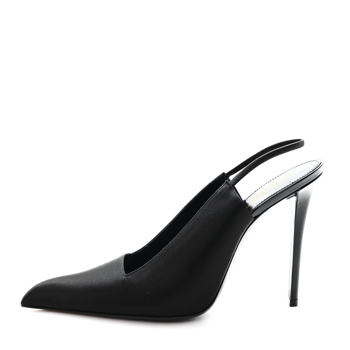 Raso Regale Raven 110 Slingback Pumps 38.5 Black