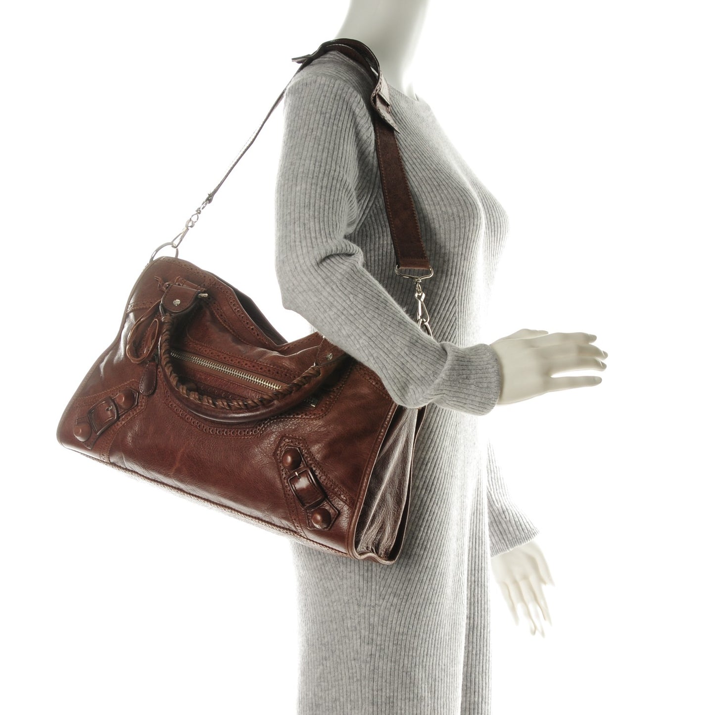 Agneau Giant Brogues Hardware City Chataigne