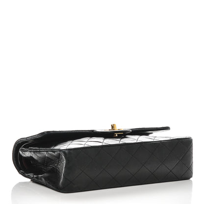 Chanel Lambskin Quilted Medium Double Flap Black 4 of 8