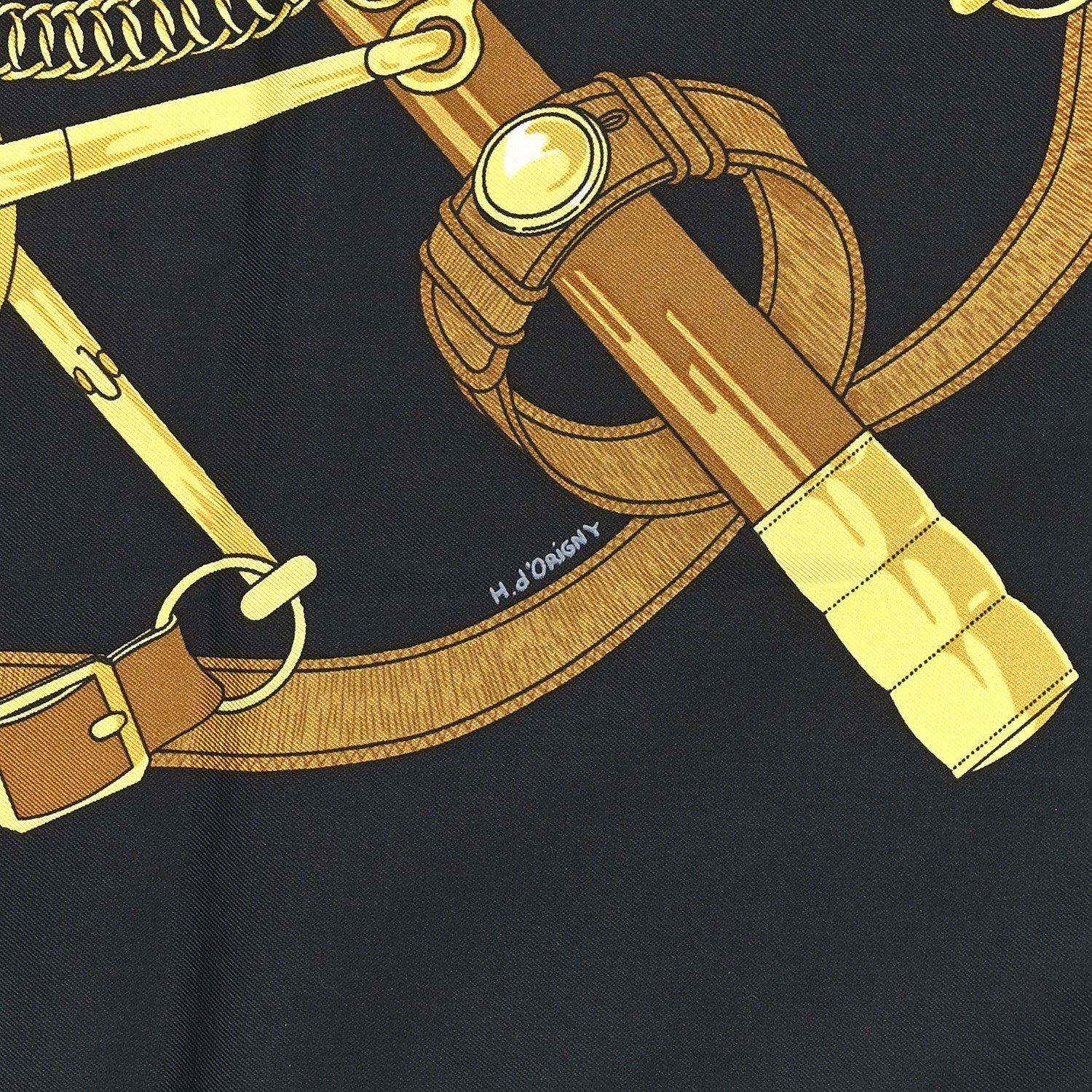 Hermes Silk Eperon D'Or Scarf 90 5 of 6