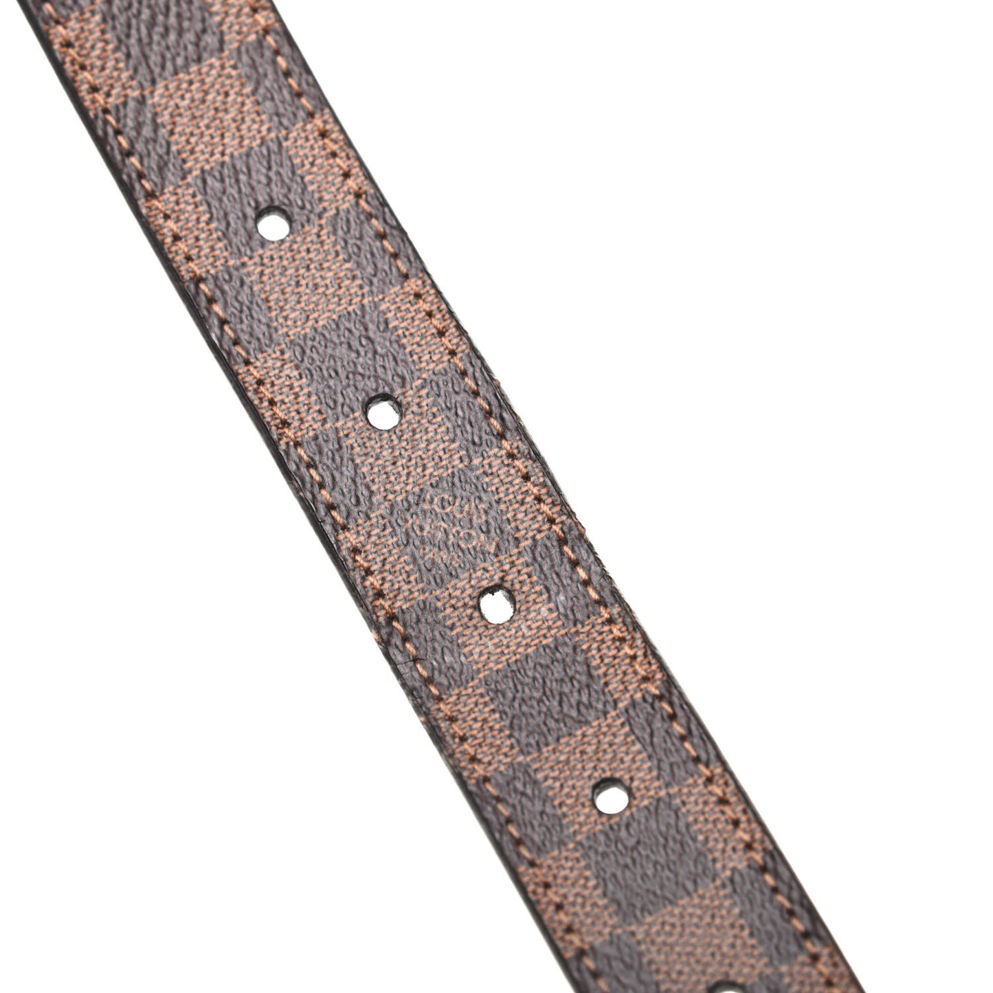 Damier Ebene Mini 25mm Belt 80 32