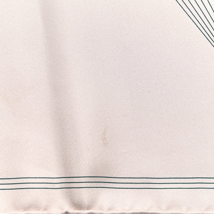 Hermes Silk Hiver H En Fil Scarf 140 White Anthracite 7 of 8