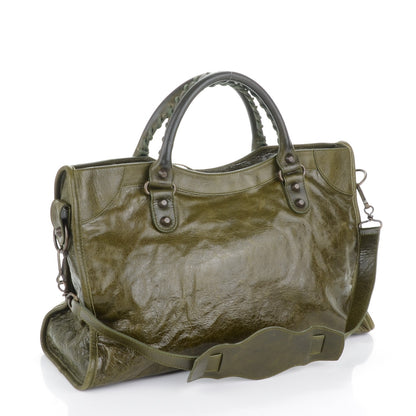 Balenciaga Chevre Classic Hardware City Olive 3 of 9