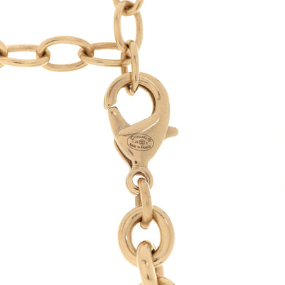 Chanel Metal Bead CC Round Pendant Necklace Gold 5 of 6