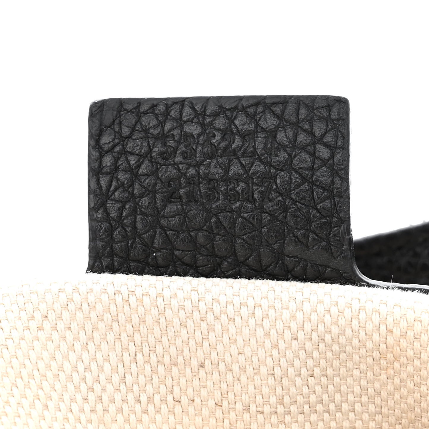 Pebbled Calfskin Medium Soho Flap Crossbody Black