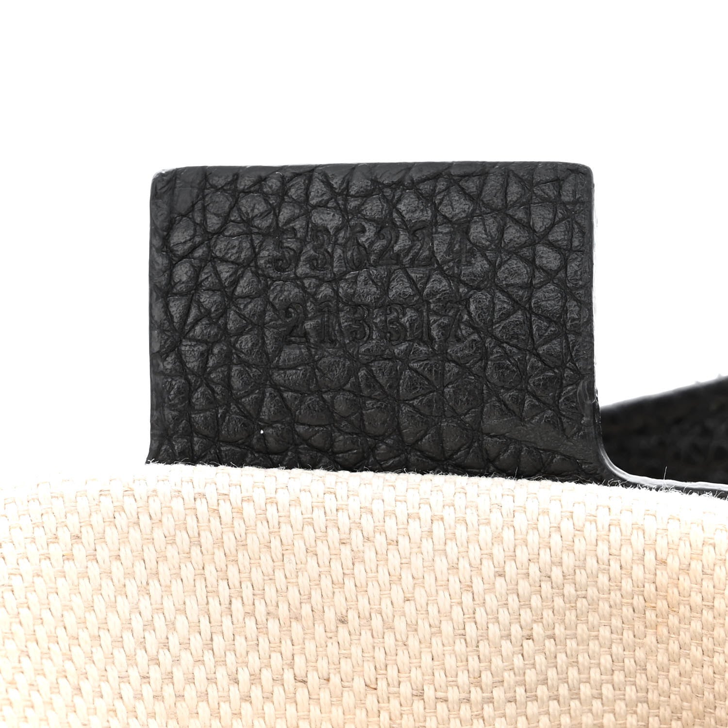 Gucci Pebbled Calfskin Medium Soho Flap Crossbody Black 7 of 9