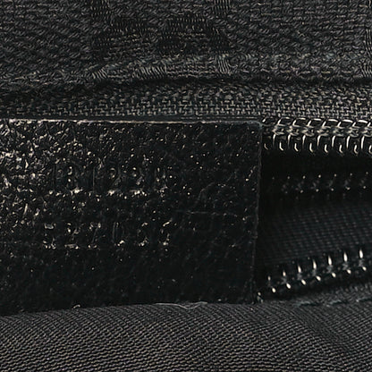 Gucci GG Monogram Small Web Handle Bucket Tote Black 7 of 9