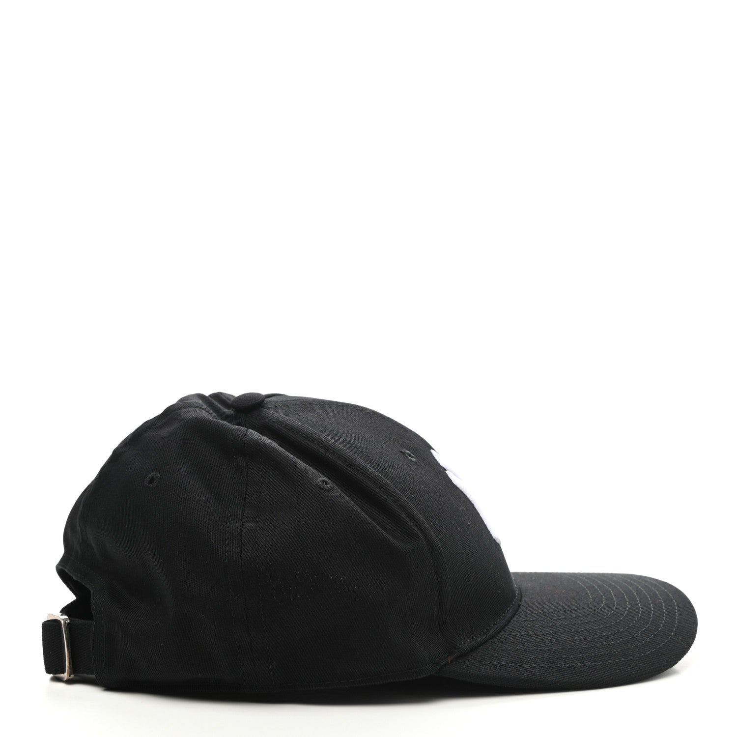 Gucci X MLB Cotton NY Yankees Baseball Hat 57-61 Black 6 of 10