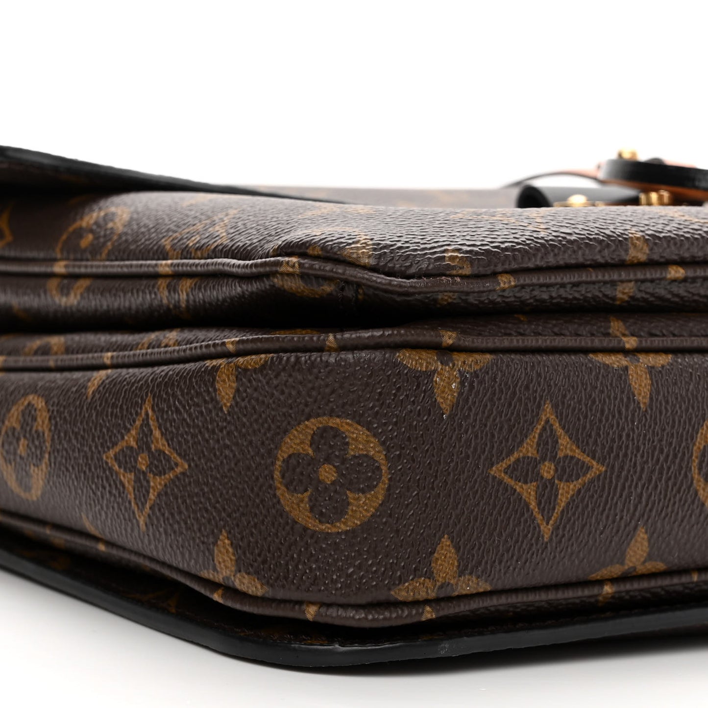 Monogram Braided Pochette Metis Coquelicot