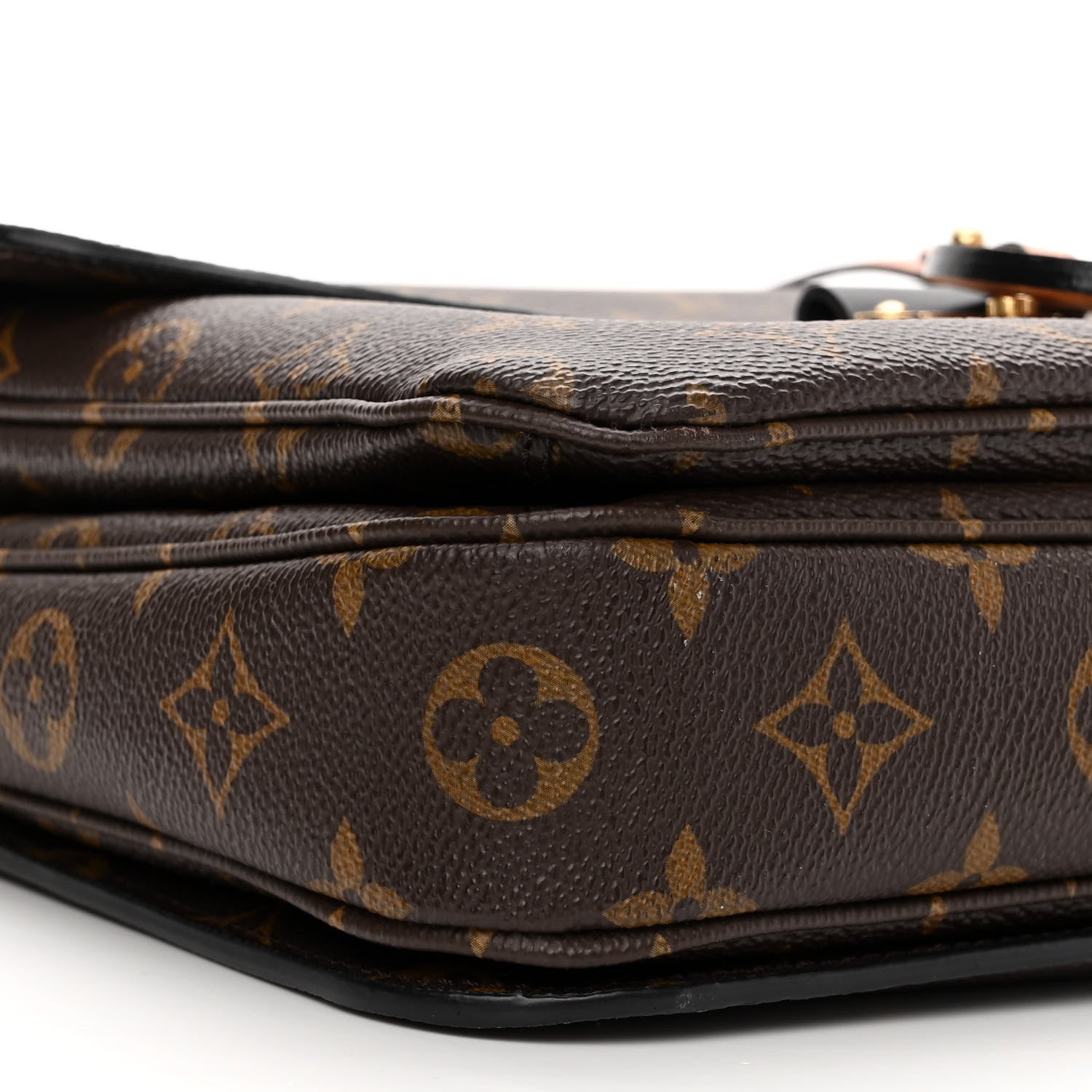Louis Vuitton Monogram Braided Pochette Metis Coquelicot 8 of 9