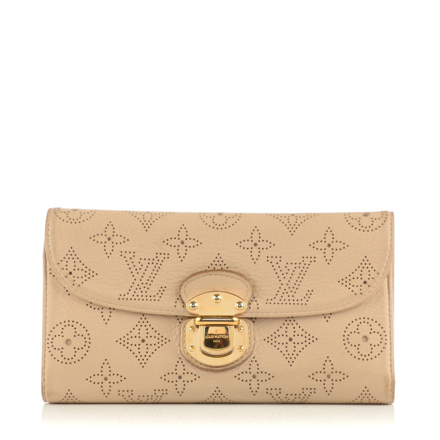 Louis Vuitton Mahina Amelia Wallet Sandy 1 of 9