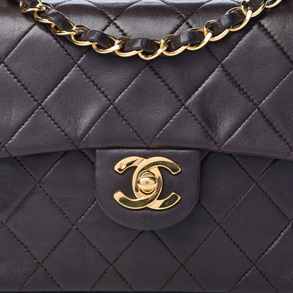 Chanel Lambskin Quilted Mini Square Flap Brown 9 of 16