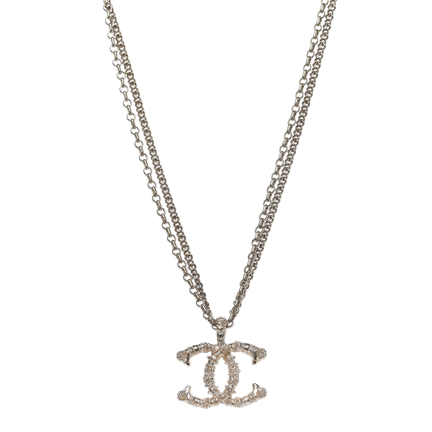 Chanel Chain Sheep CC Necklace Gold 1 of 6