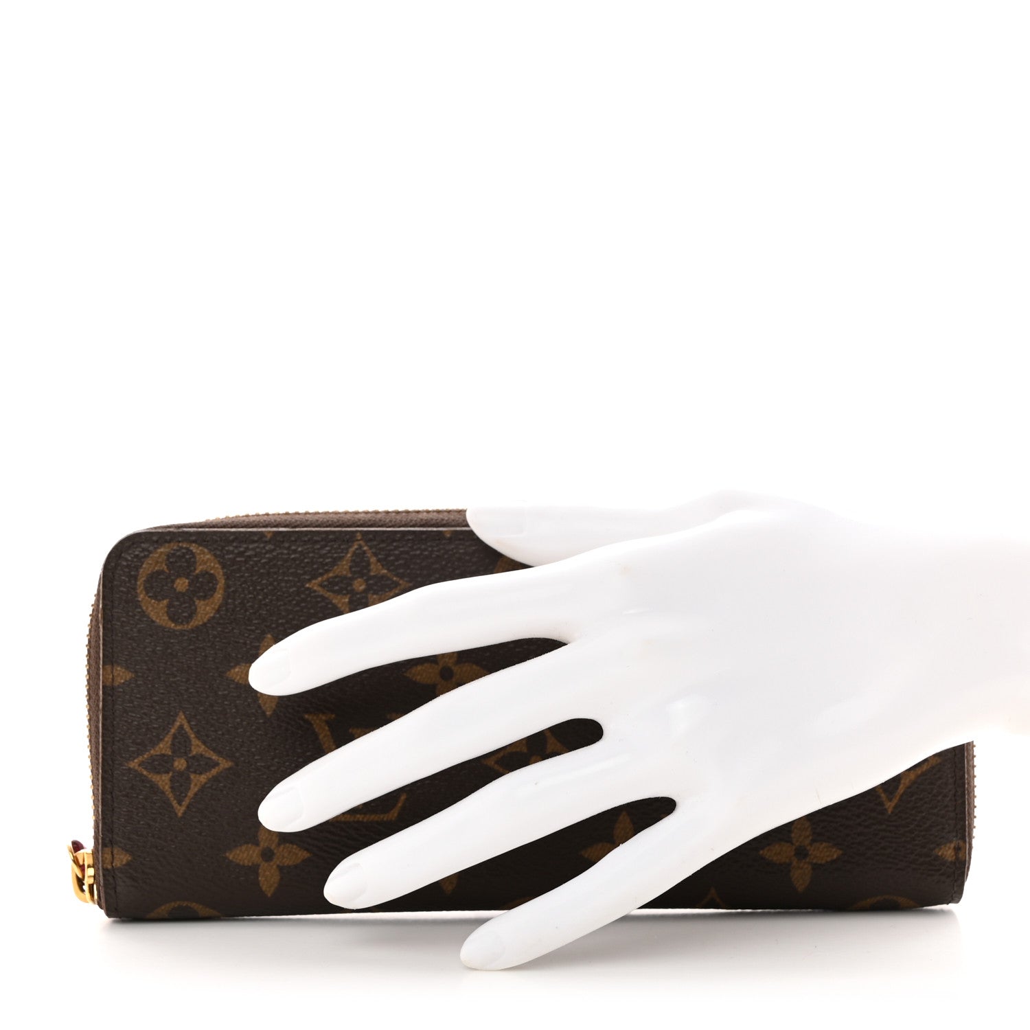 Louis Vuitton Monogram Clemence Wallet Fuchsia 2 of 6
