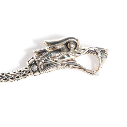 John Hardy Sterling Silver 18K Gold 20 inch Legends Naga Dragon Necklace 6 of 6