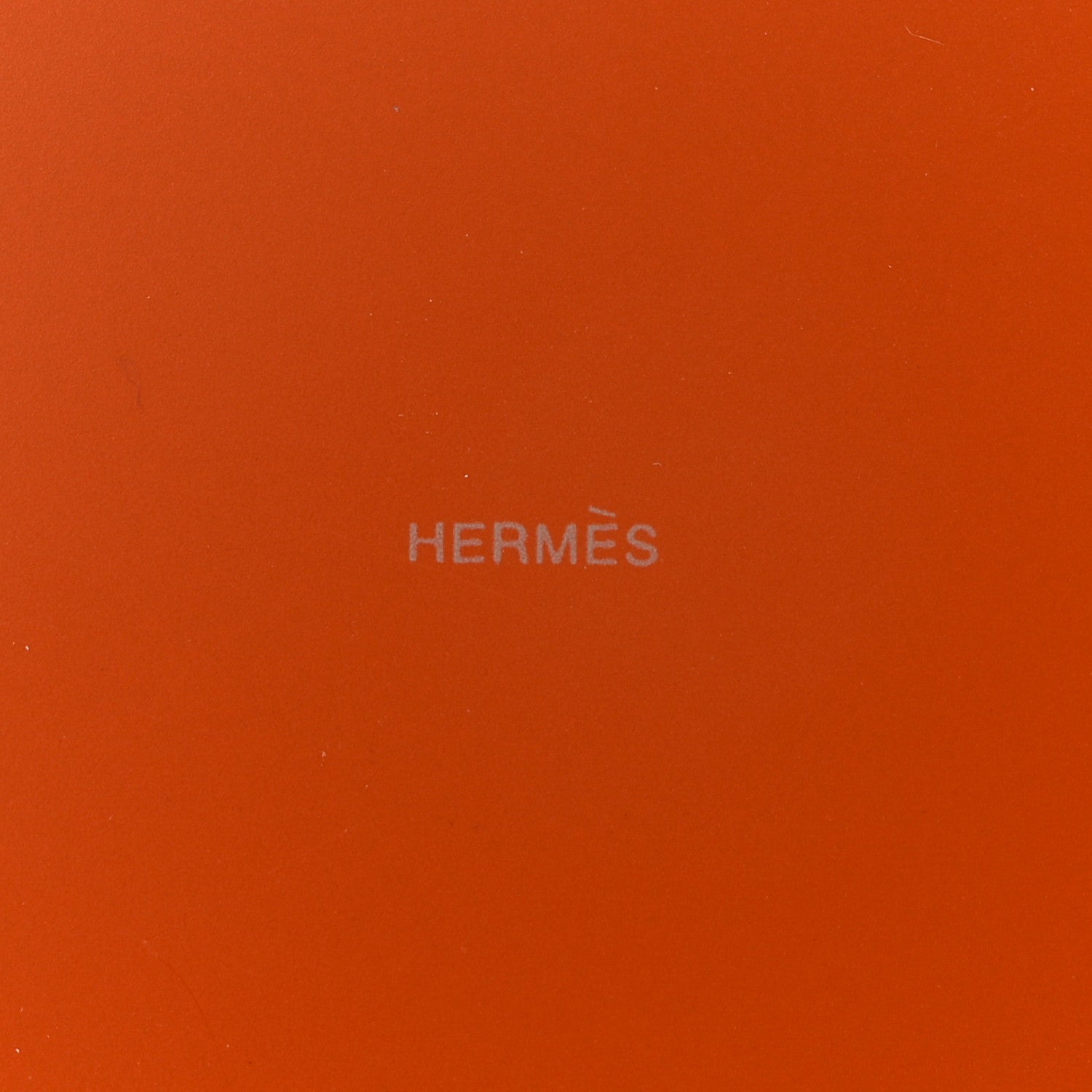 Hermes Lacquered Wood Chamonix Chakor PM Change Tray Orange 4 of 6