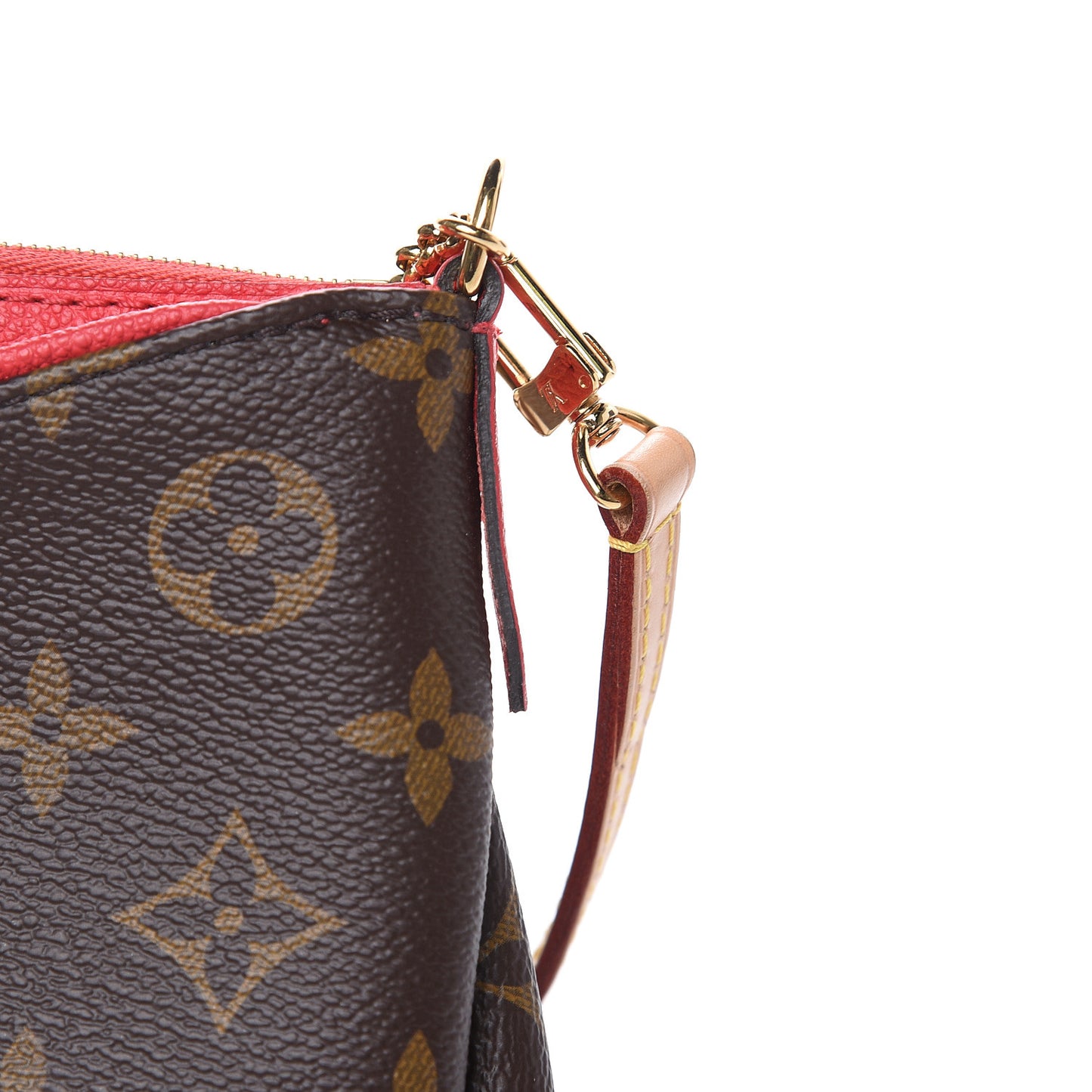 Monogram Pallas Clutch Poppy