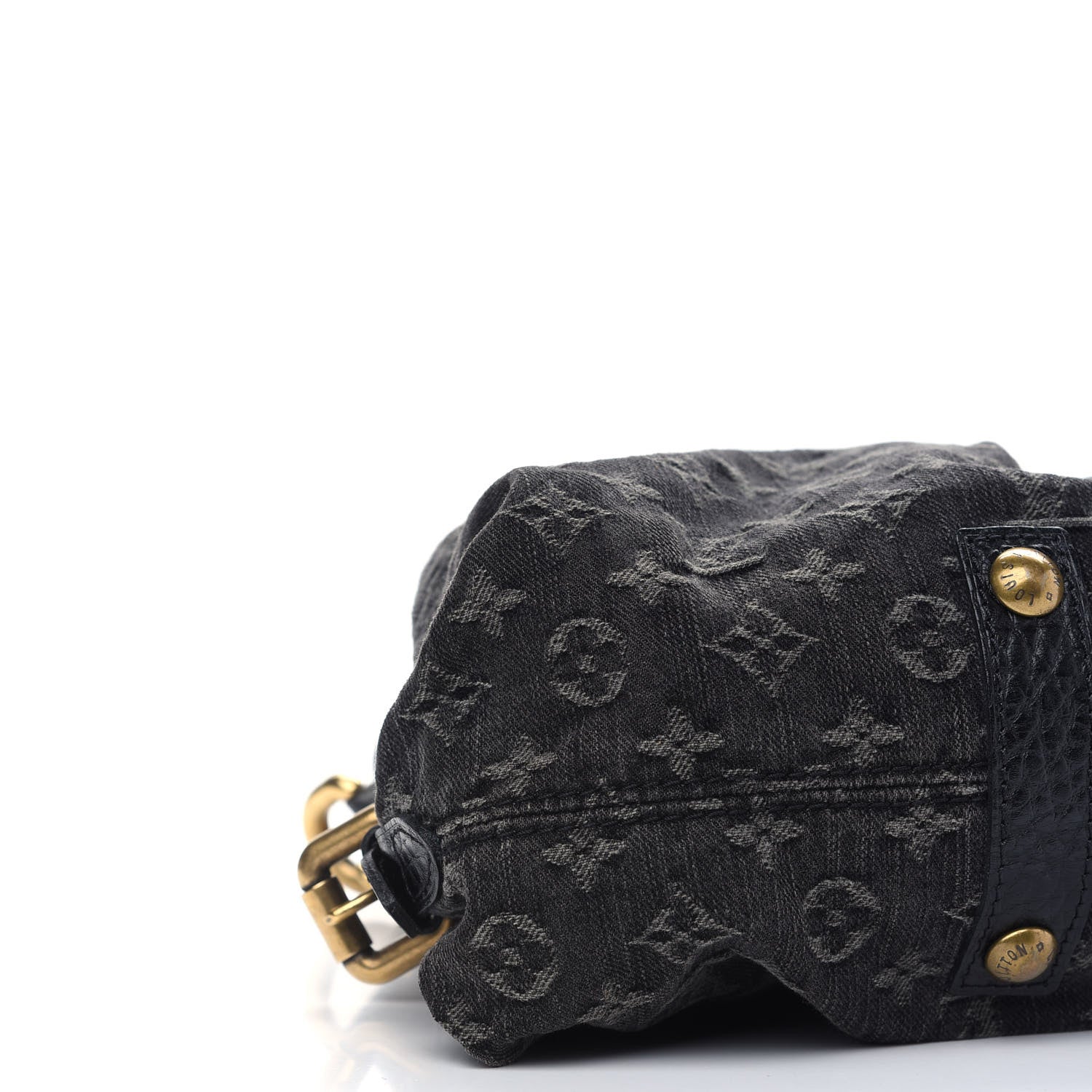 Louis Vuitton Denim Neo Cabby MM Black 7 of 10