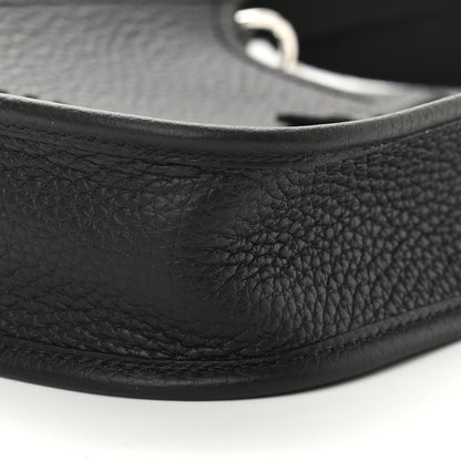 Hermes Taurillon Clemence Evelyne TPM Black 9 of 9