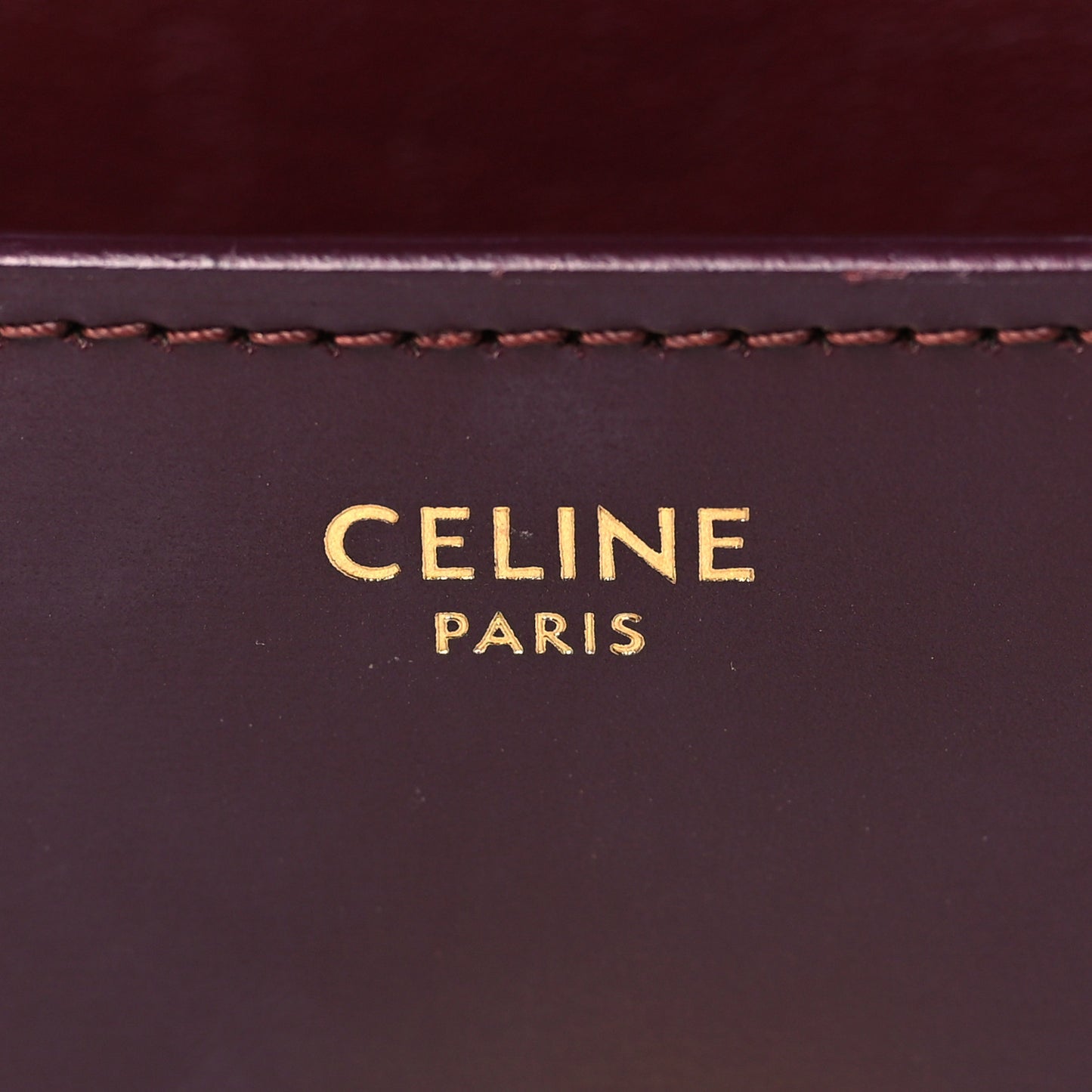 Box Calfskin Teen Classic Box Flap Bag Burgundy