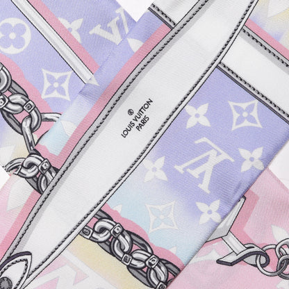 Louis Vuitton Silk Monogram Escale Confidential Bandeau Pink 2 of 4