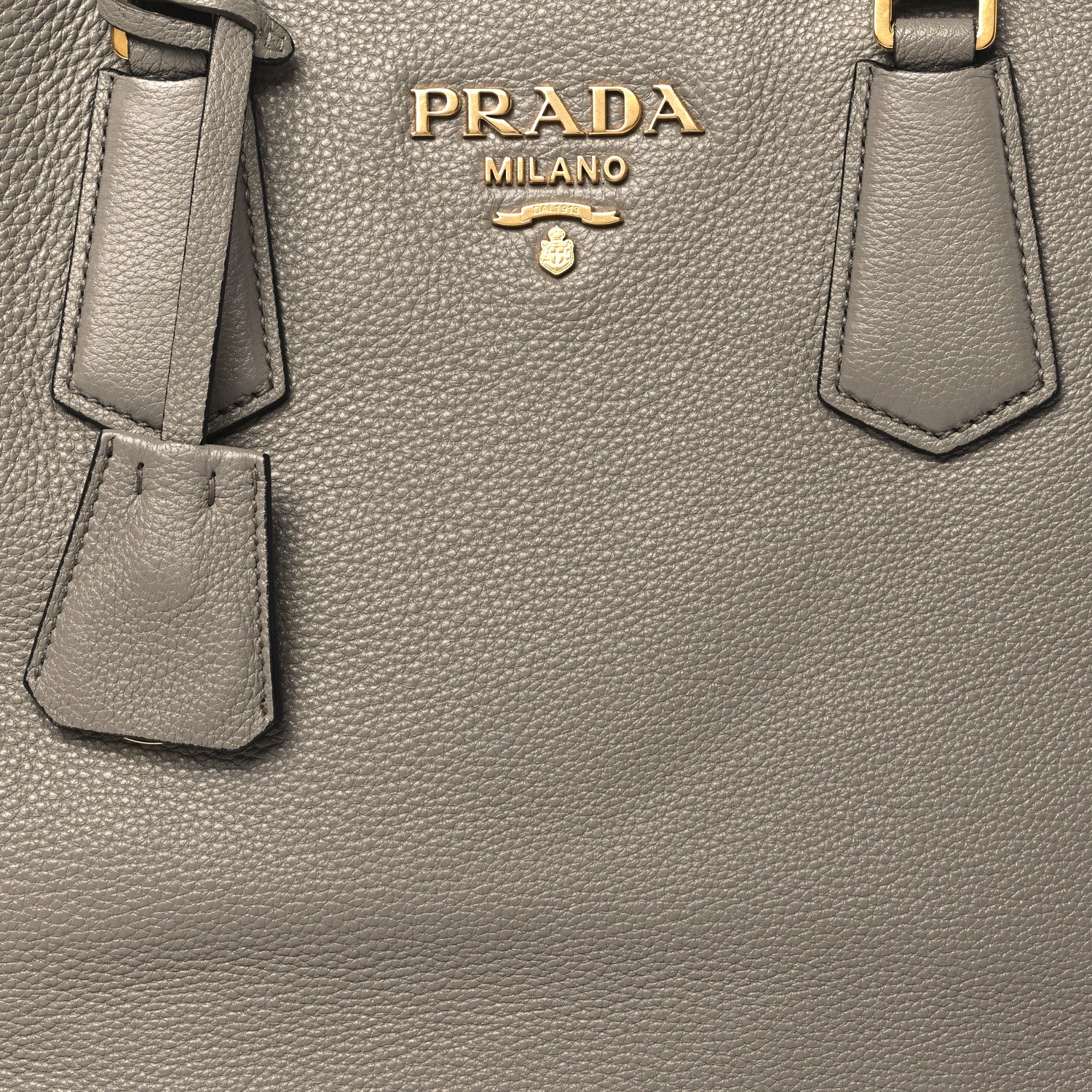 Prada Vitello Phenix Shoulder Bag Argilla 7 of 9