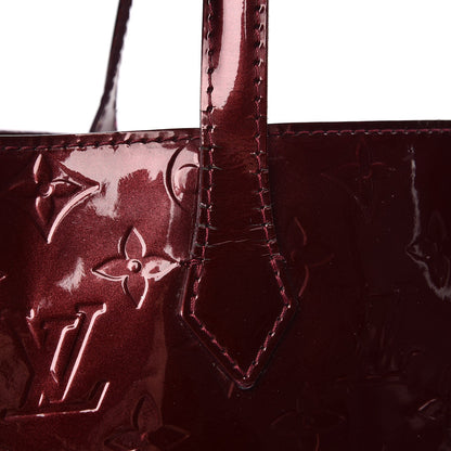 Louis Vuitton Vernis Wilshire GM Rouge Fauviste 12 of 25
