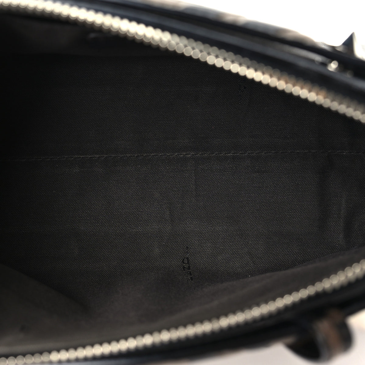 Fendi Vitello Dolce Bi-Color FF 1974 Embossed Mini By The Way Boston Bag Black Maya 5 of 10