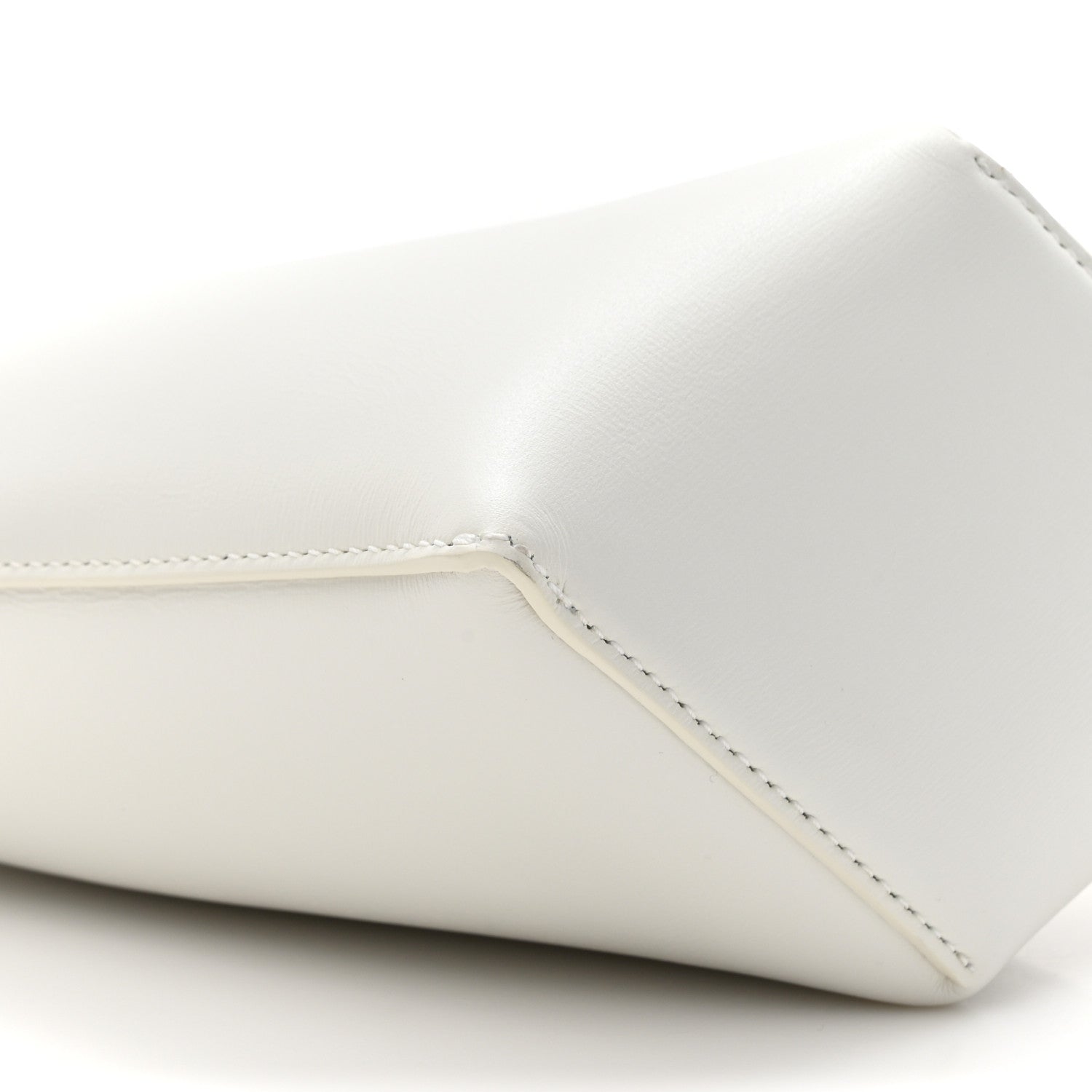 Alaia Calfskin Small Folded Bag White 10 of 10