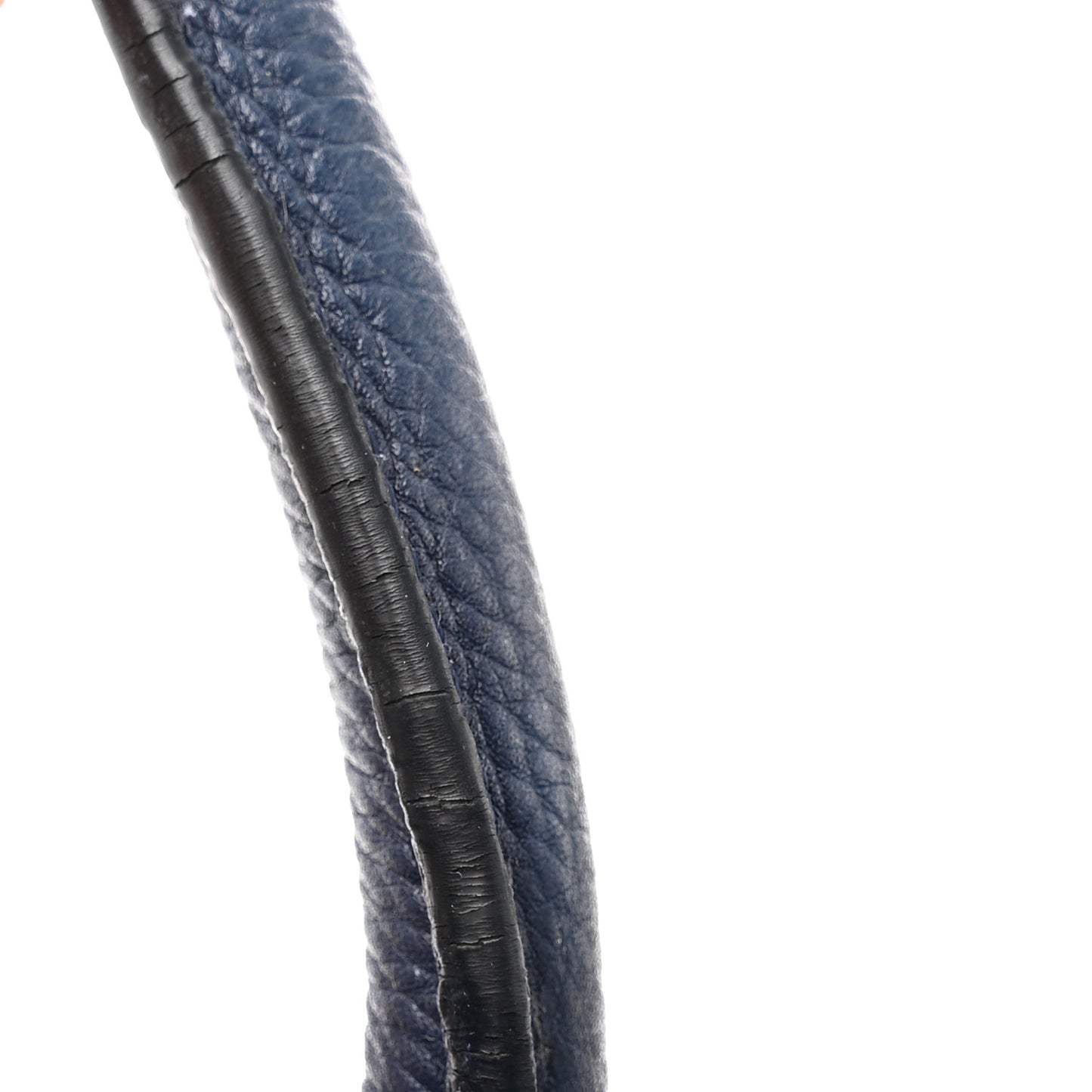 Drummed Calfskin Micro Luggage Marine