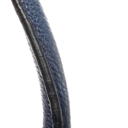 Celine Drummed Calfskin Micro Luggage Marine 11 of 14