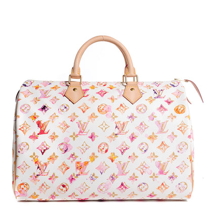 Louis Vuitton Watercolor Aquarelle Speedy 35 White 1 of 8