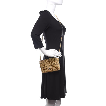 Chanel Lambskin Pearls Flap Gold 2 of 10