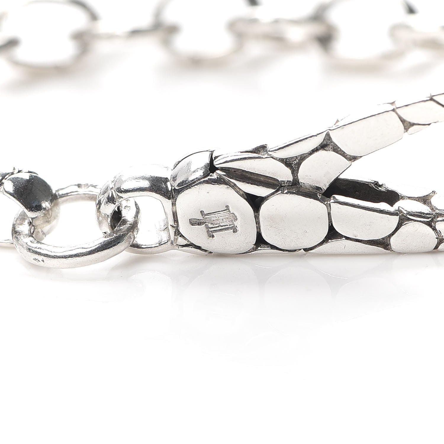 John Hardy Sterling Silver Kali Link Charm Bracelet 4 of 5