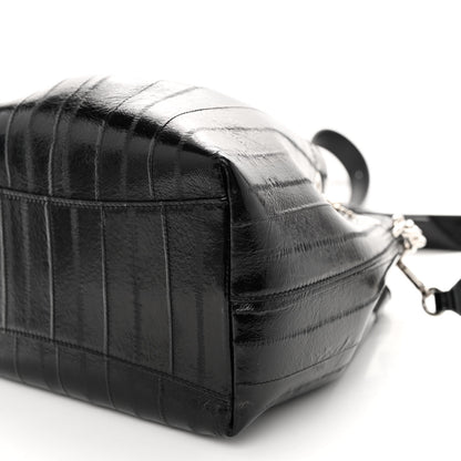 Jimmy Choo Eelskin Bon Bon Bag Bucket Bag Black 9 of 9