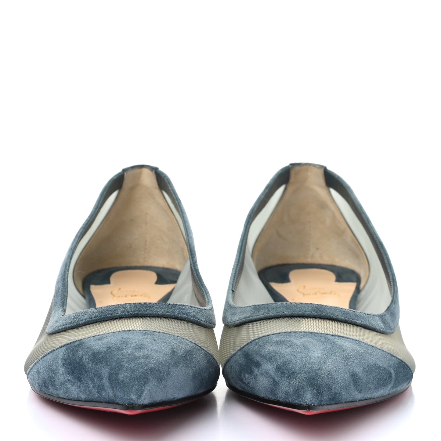 Veau Velours Rete Galativi Flats 38.5 Version Tempete