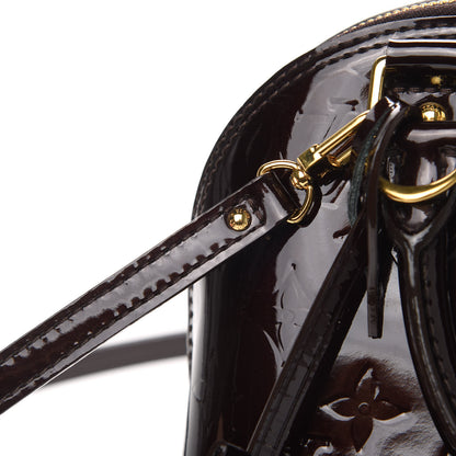 Louis Vuitton Vernis Alma BB Amarante 12 of 12