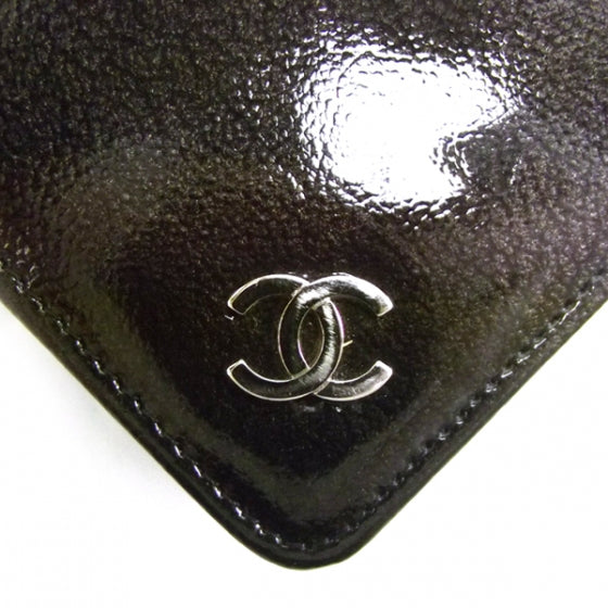 Patent French Wallet Black