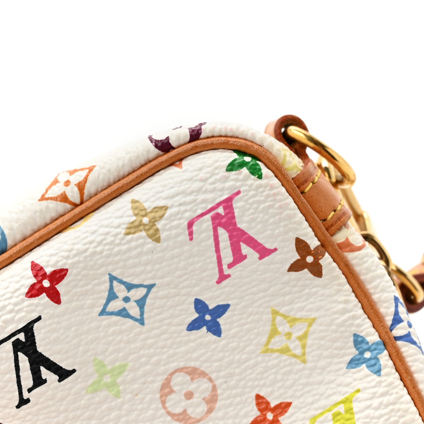Monogram Multicolor Trousse Wapity White