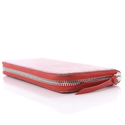 Louis Vuitton Epi Clemence Wallet Coquelicot 9 of 9